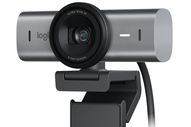 Logitech MX Brio 705 - Webcam - 4K Ultra HD - Slate - USB-C