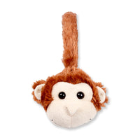 Animalz Furry Retractable Volume Limiting Over-the-Ear Headphones - Monkey - Image 3