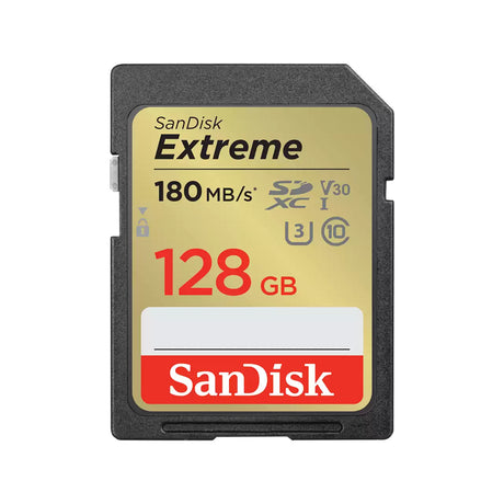 SanDisk Extreme SD UHS I 4K 128GB