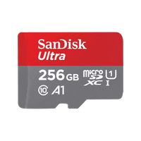 Sandisk Ultra 256GB 150MBS A1 Class 10 MicroSDXC Card