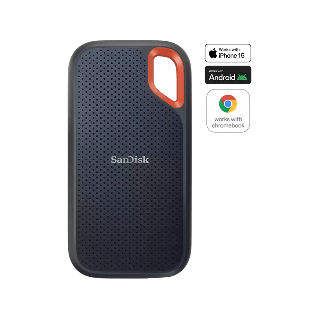 Sandisk Extreme Pro 2TB USB-C IP55 Drop-Resistance Portable SSD