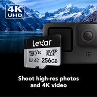 LEXAR BLU PLUS 256GB MICROSDXC C10 V10