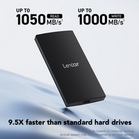 LEXAR SL300 EXTERNAL SSD 2TB BLACK