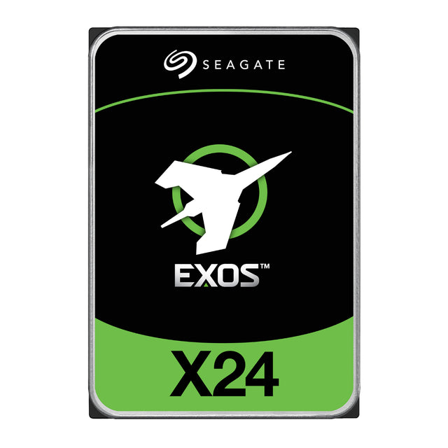 Seagate Exos X24 ST12000NM002H 12TB HDD; 3.5''; 6GB/s SATA SED Model Fast Format 4Kn/512e; RPM 7200; 5 Year Limited Warranty
