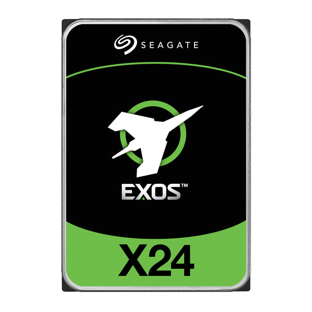 Seagate Exos X24 ST16000NM002H 16TB HDD; 3.5''; 6GB/s SATA SED Model Fast Format 4Kn/512e; RPM 7200; 5 Year Limited Warranty