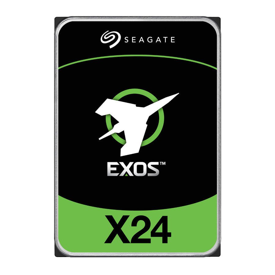 Seagate Exos X24 ST16000NM002H 16TB HDD; 3.5''; 6GB/s SATA SED Model Fast Format 4Kn/512e; RPM 7200; 5 Year Limited Warranty