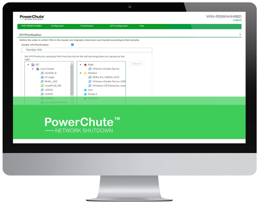 APC Digital License PowerChute Network Shutdown For Virtualization and HCI