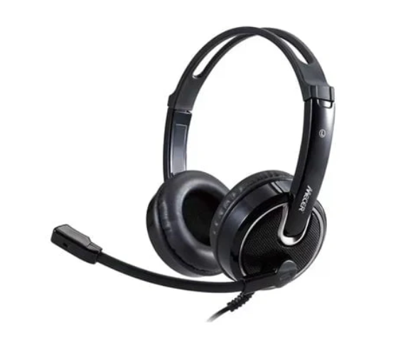 MECER Wireless Noise Cancellation Headset Bluetooth 5.0