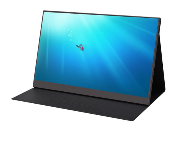 MECER 15.6'' IPS FHD USB Monitor Non-Touch with Smart Cover