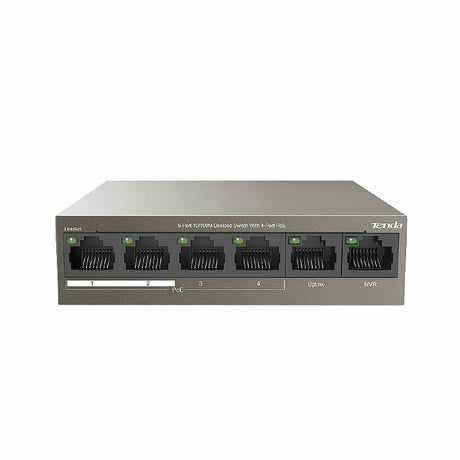 Tenda Switch 6 Port 10/100 4XPOE 63W