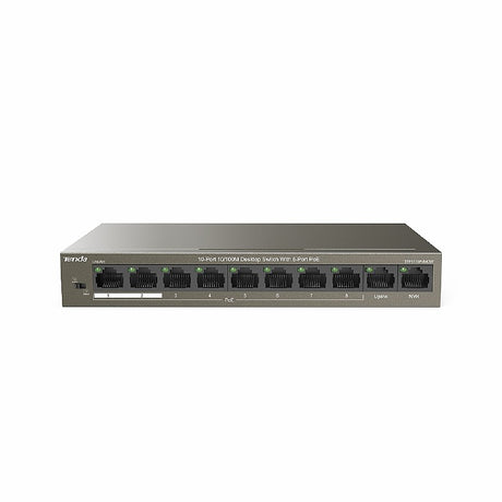 Tenda Switch 10/100 10 Port 2XUP 8XPOE 6