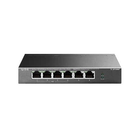 TP-Link 6 Port Unmanaged PoE Desktop Switch