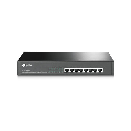 TP-Link 8 Port Gigabit Unmanaged Rackmount PoE Switch
