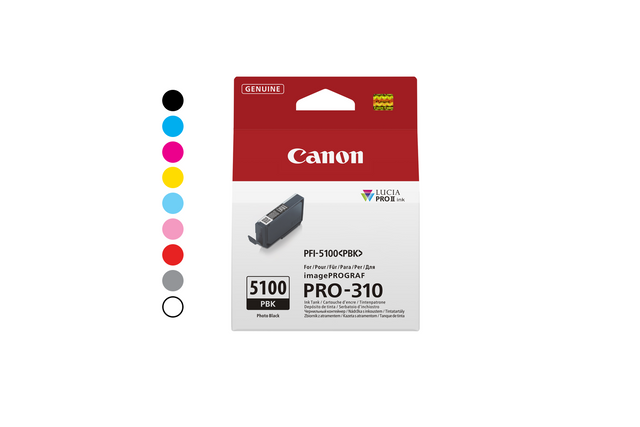 CANON LFP – INK PFI-5100 PBK^