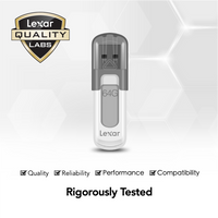 LEXAR 64GB V100 USB 3.0 JUMP DRIVE