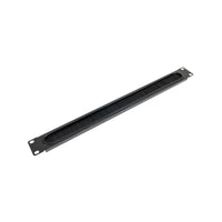 Zone 1U Black Brush Panel