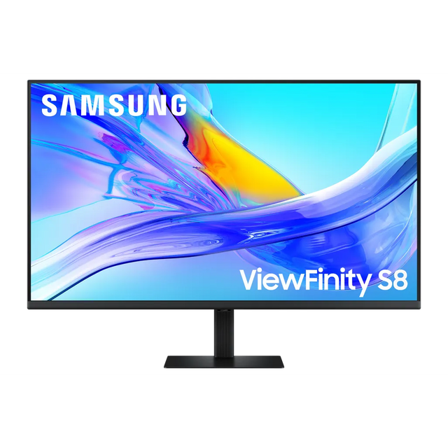 Samsung ViewFinity S8 37-inch 4K UHD VA Monitor 60Hz USB-C 90W Charging KVM Switch Built-in Ethernet