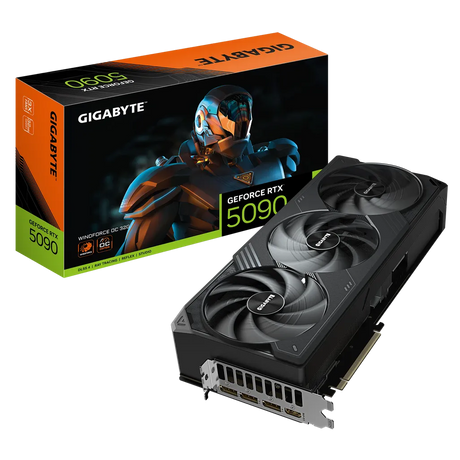 Gigabyte GeForce RTX 5090 Windforce OC 32G 32GB GDDR7 Graphics Card