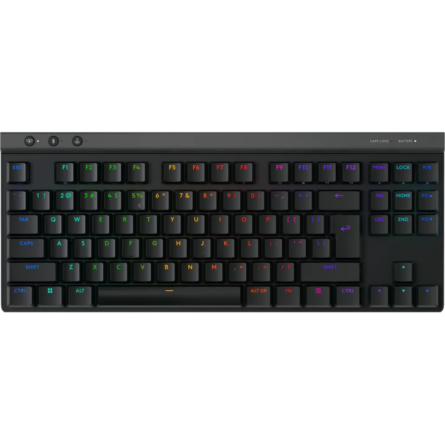 Logitech G515 Lightspeed TKL Wireless Mechanical Gaming Keyboard RGB PBT Black