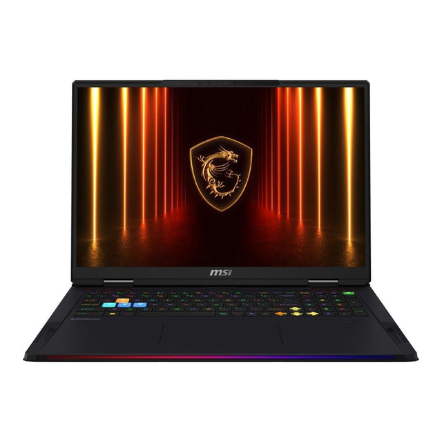 RAIDER 18 HX AI A2XWIG-265ZA | INTEL CORE ULTRA 9 285HX | DDR 5 64GB 6400MHz (2x 32GB) | 2TB NVME PCIE SSD (1x 2TB) | RTX 5080 GDDR7 16GB | 18" UHD+ (3840*2400) 120Hz MINILED | WINDOWS 11 HOME| TITAN GAMING BACKPACK | CORE BLACK | 2 YEAR WARRANTY