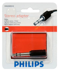 Philips Headphone 3.5mm to 6.35mm Nickel Plated
