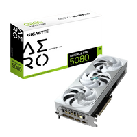 Gigabyte GeForce RTX 5080 AERO OC 16GB GDDR7 PCIe 5.0 SFF Graphics Card