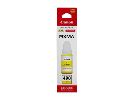Canon-Ink-GI-490 Y-G1400, G1410, G1411, G2400, G2410, G2411, G3400, G3410, G3411, G4400, G4410