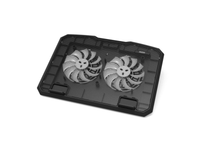 Port 2 Fan Cooler Notebook Stand
