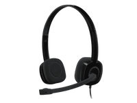 Logitech H151 Wired Stereo Headset with Boom Mic