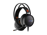 CANYON INTERCEPTOR GH-8A, Gaming headset 3.5mm jack plus USB connector for LED backlight