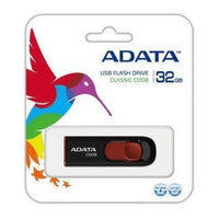 ADATA USB 2.0 Retractable 32GB Blk/Red