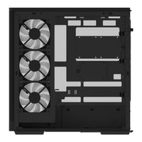 Aerocool P500A ATX Mid Tower PC Case Black Mesh Front Reverse Connector GPU Bracket 9 Fan Slots - Image 2