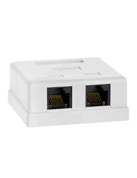 Acconet CAT5e Double RJ45 Wall Box | CAT5-BOX-2 - Image 2