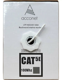 Acconet CAT5e Indoor Ethernet Cable 100m White CCA UTP Pull Box | CAT5-100 - Image 2