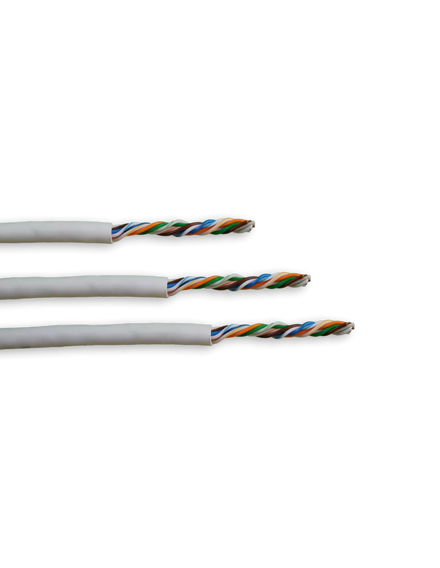Acconet CAT5e Indoor Ethernet Cable 305m White CCA UTP Pull Box | CAT5-305