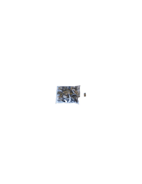 Acconet CAT5e RJ45 Connectors, Shielded, Stranded/Solid Core, 50 Pack