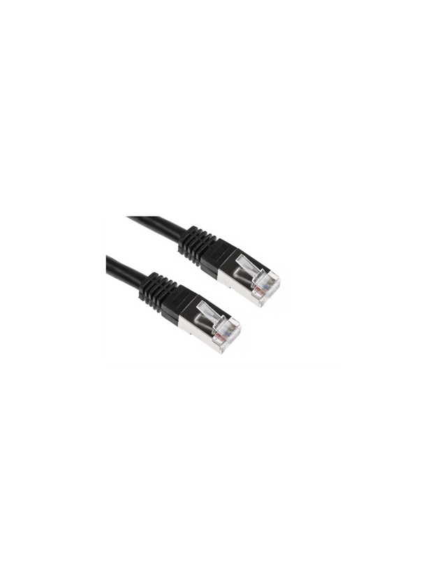 Acconet CAT6 1m UTP Flylead (Patch Lead) Black | CAT6-FLY-1-BLACK
