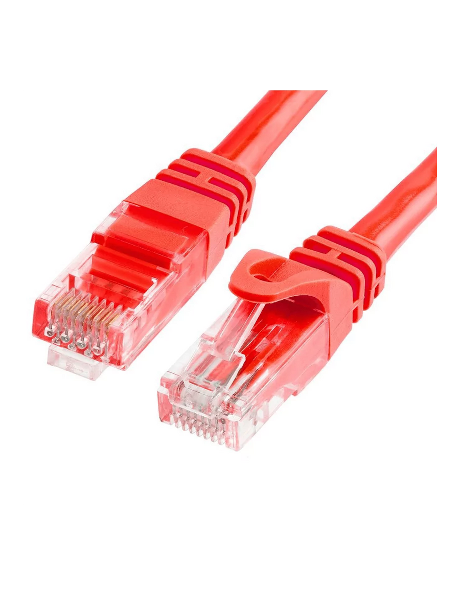 Acconet CAT6 3m UTP Flylead (Patch Lead) Red | CAT6-FLY-3-RED