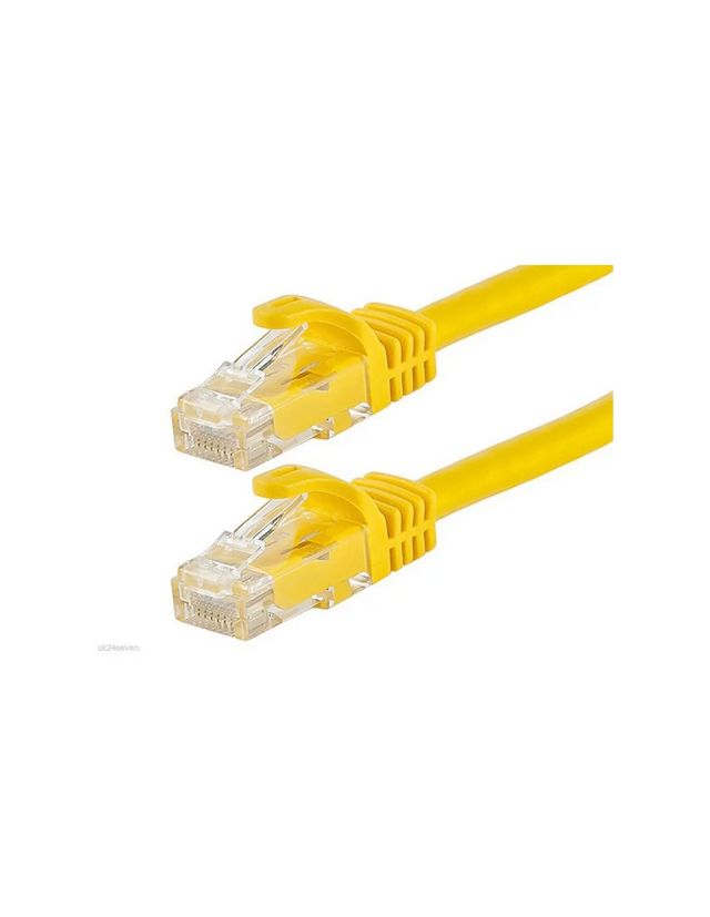 Acconet CAT6 3m UTP Flylead (Patch Lead) Yellow | CAT6-FLY-3-YELLOW