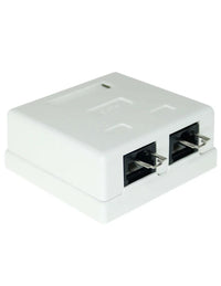 Acconet CAT6 Dual RJ45 Wall Box | CAT6-BOX-2 - Image 2