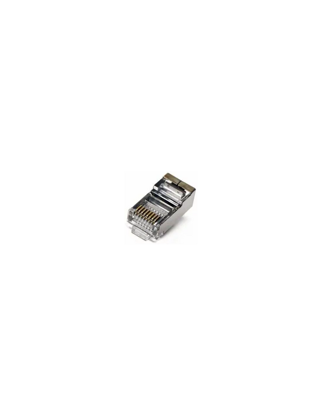 Acconet CAT6 RJ45 Connectors, Shielded, Stranded/Solid Core, 50 Pack
