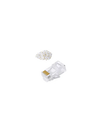 Acconet CAT6 RJ45 Connectors, Stranded/Solid Core, 50 Pack