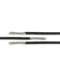 Acconet CAT6 UV Outdoor Ethernet Cable 100m Black CCA SF/TP Pull Box| CAT6-100-U