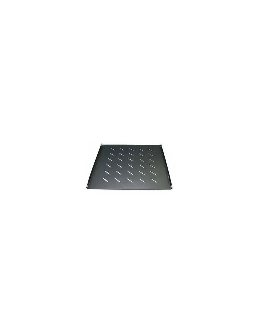 Acconet Fixed Shelf For 1000mm Deep 18, 27, 42U Racks, 700mm Deep, 1U, Black