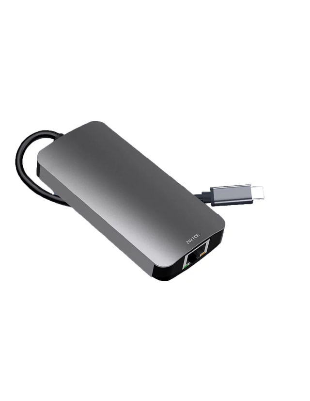Acconet Gigabit USB-C to Passive POE Injector 24v for Ubiquiti, Mikrotik, Cambium