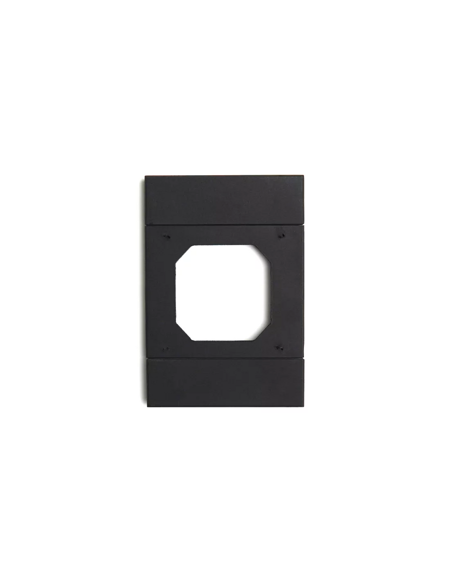 Acconet IoT 4x2 Smart Wall Switch Adapter Plate, Black | AC-IOT-BP-B