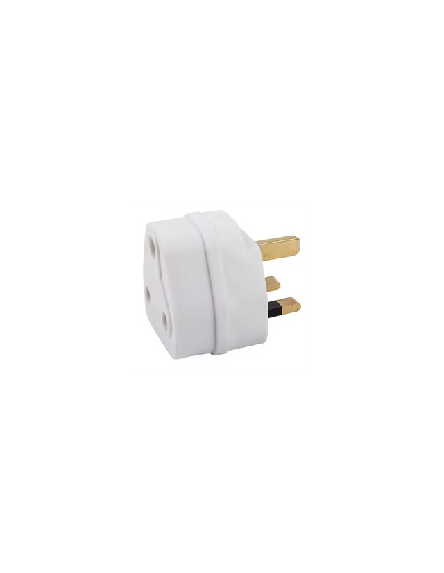Acconet UK plug to SA Socket Adapter Plug | AC-PLUG-UK-SA