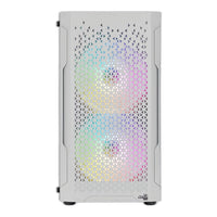 Aerocool Trinity Mini Tower Micro-ATX Mini-ITX PC Case White 3 RGB Fans 240mm Radiator - Image 2
