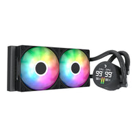 AeroCool Abyss L240R Digi 240mm ARGB AIO CPU Liquid Cooler Black LCD Display LGA1851 AM5 AM4 - Image 5