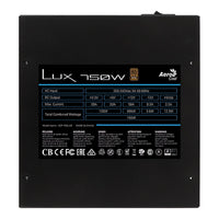 Aerocool LUX Bronze 750W 80 Plus Bronze Non-Modular ATX Power Supply - Image 4